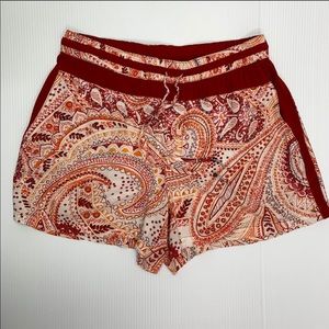 Hei Hei Anthropologie Shorts Small Paisley Pockets